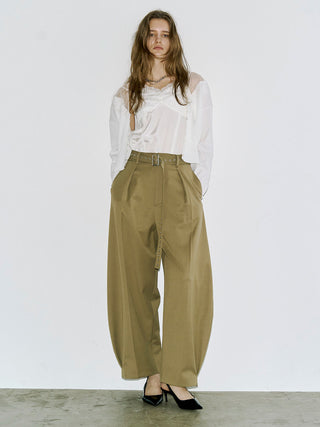 TULLE SEAM KNIT CARDIGAN