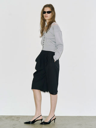DRAPE HALF PANTS