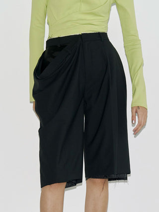 DRAPE HALF PANTS