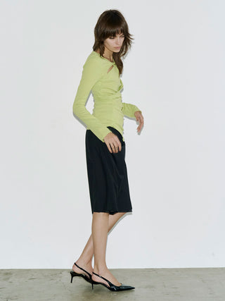 DRAPE HALF PANTS