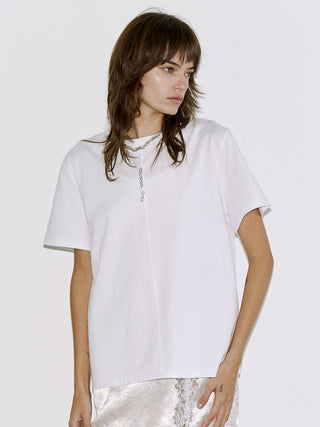 JOSEMOON LOGO OVER T-SHIRT