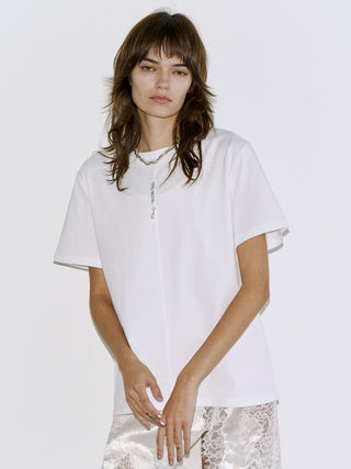 JOSEMOON LOGO OVER T-SHIRT