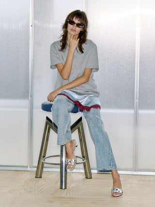 JOSEMOON LOGO OVER T-SHIRT