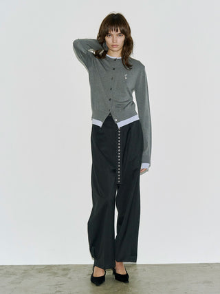 MOON CARDIGAN with PEARL