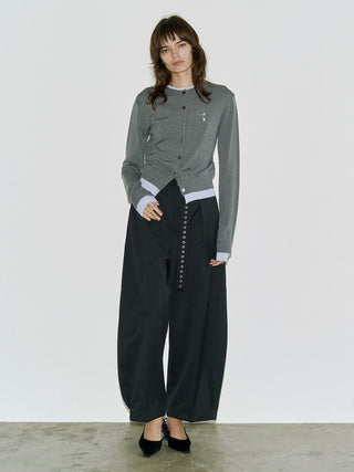 MOON CARDIGAN with PEARL