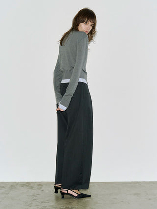 MOON CARDIGAN with PEARL