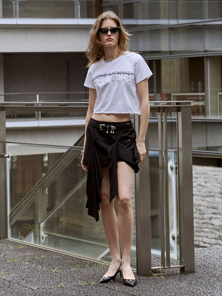 MINIMUM LOGO TSHIRT with PEARL