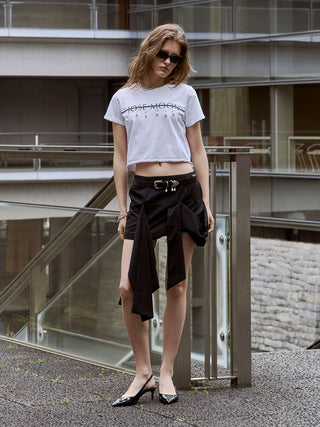 MINIMUM LOGO TSHIRT with PEARL