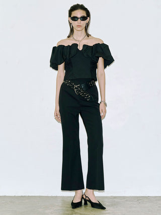 BALLON SLEEVE TOP