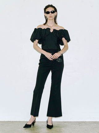 CONTOUR FLARE SLACKS