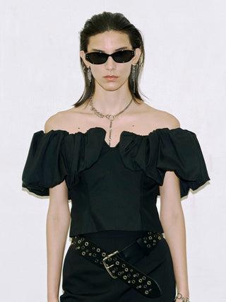 BALLON SLEEVE TOP