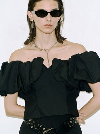 BALLON SLEEVE TOP