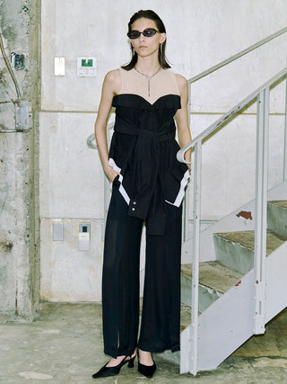 SHEER CUTTING PANTS