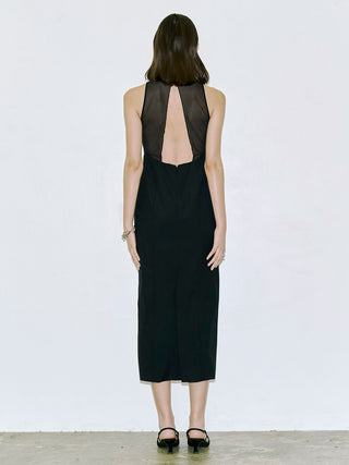 BACKLESS DRESS