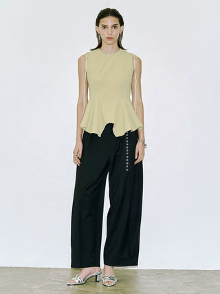 PEPLUM TAPE TOPS