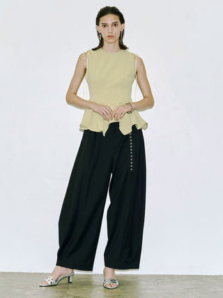 PEPLUM TAPE TOPS