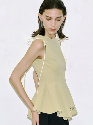 PEPLUM TAPE TOPS