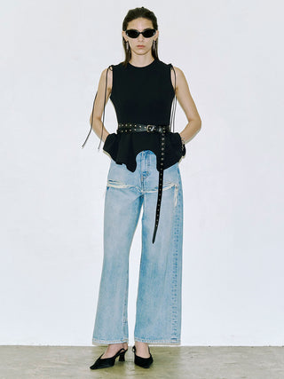 LAYERED LIKE DENIM PANTS