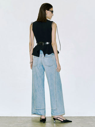 PEPLUM TAPE TOPS