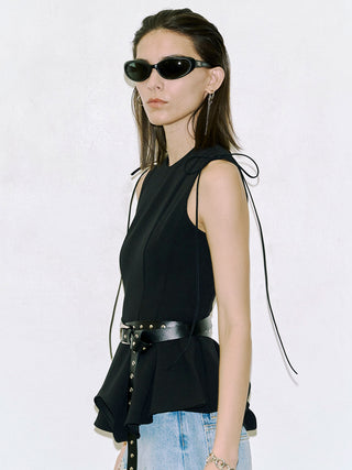 PEPLUM TAPE TOPS