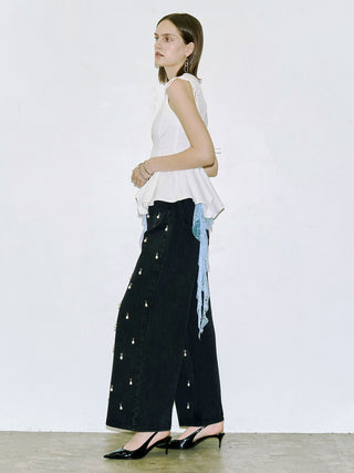 PEPLUM TAPE TOPS