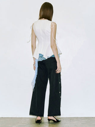 PEPLUM TAPE TOPS