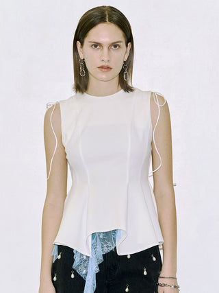 PEPLUM TAPE TOPS
