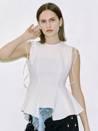 PEPLUM TAPE TOPS