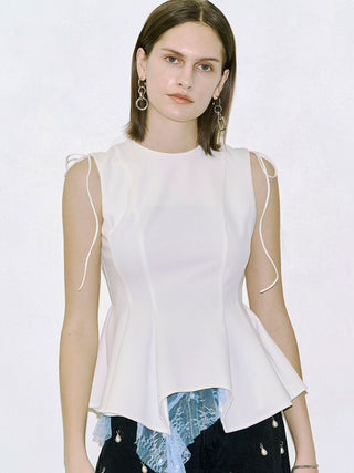 PEPLUM TAPE TOPS