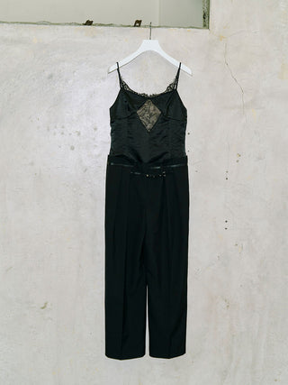 LACE TLIM JUMP SUITS