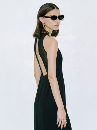 BACKLESS DRESS