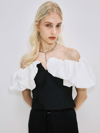 BALLON SLEEVE TOP