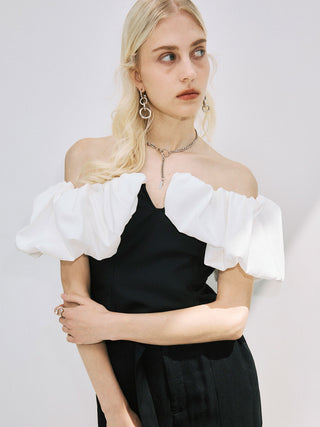 BALLON SLEEVE TOP