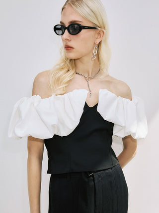 BALLON SLEEVE TOP