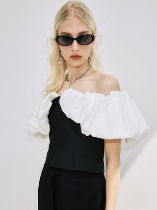 BALLON SLEEVE TOP