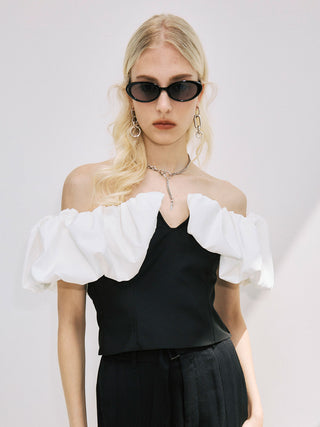 BALLON SLEEVE TOP