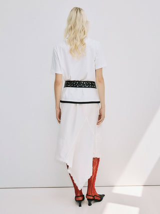 RINGER T-SHIRT with PEARL