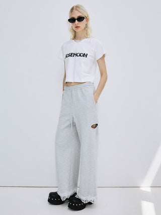 SLIT SWEAT PANTS 2