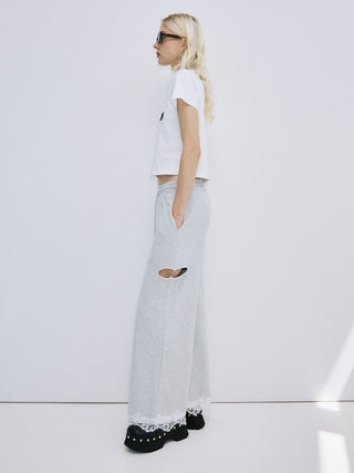 SLIT SWEAT PANTS 2