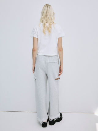 SLIT SWEAT PANTS 2