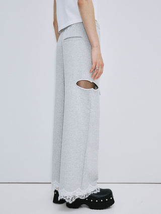 SLIT SWEAT PANTS 2