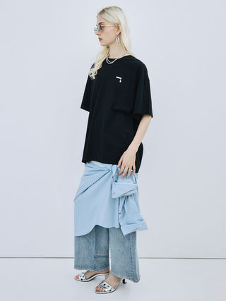 PEARL OVER HALF SLEEVE T-SHIRT