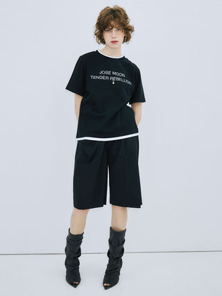 DRAPE HALF PANTS