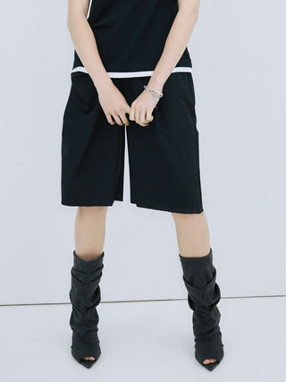 DRAPE HALF PANTS