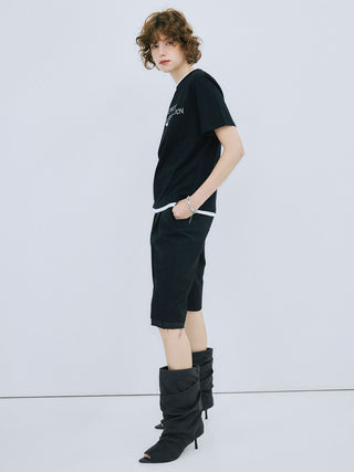 RINGER T-SHIRT with PEARL