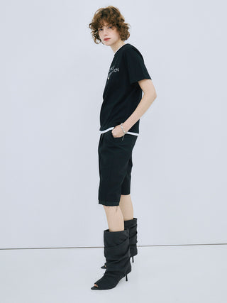 DRAPE HALF PANTS