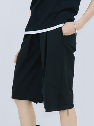 DRAPE HALF PANTS