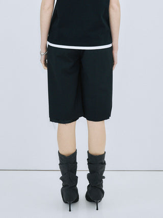 DRAPE HALF PANTS