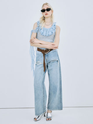 LAYERED LIKE DENIM PANTS