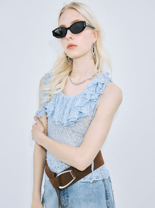RAFFLE LACE TOPS